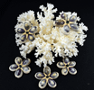 Set of 5 Shell Flowers